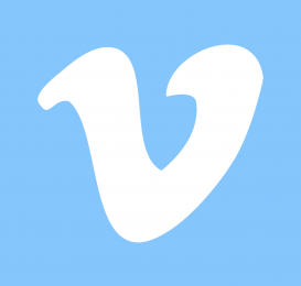 Vimeo logo for videos